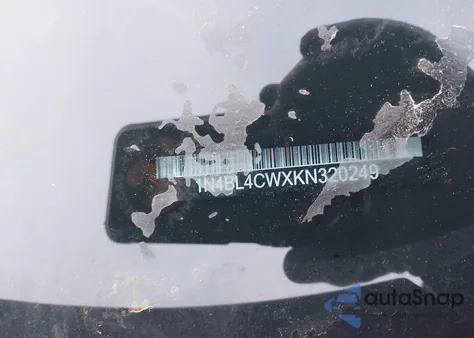 2019 Nissan Altima 2.5 Sr из США, поврежденный, VIN 1N4BL4CWXKN320249